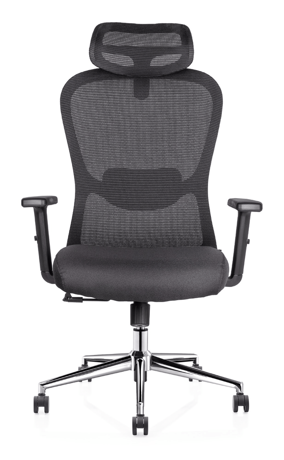 Sillas Ejecutivas Athelier OHE-905negro  Aura Muebles de Oficina