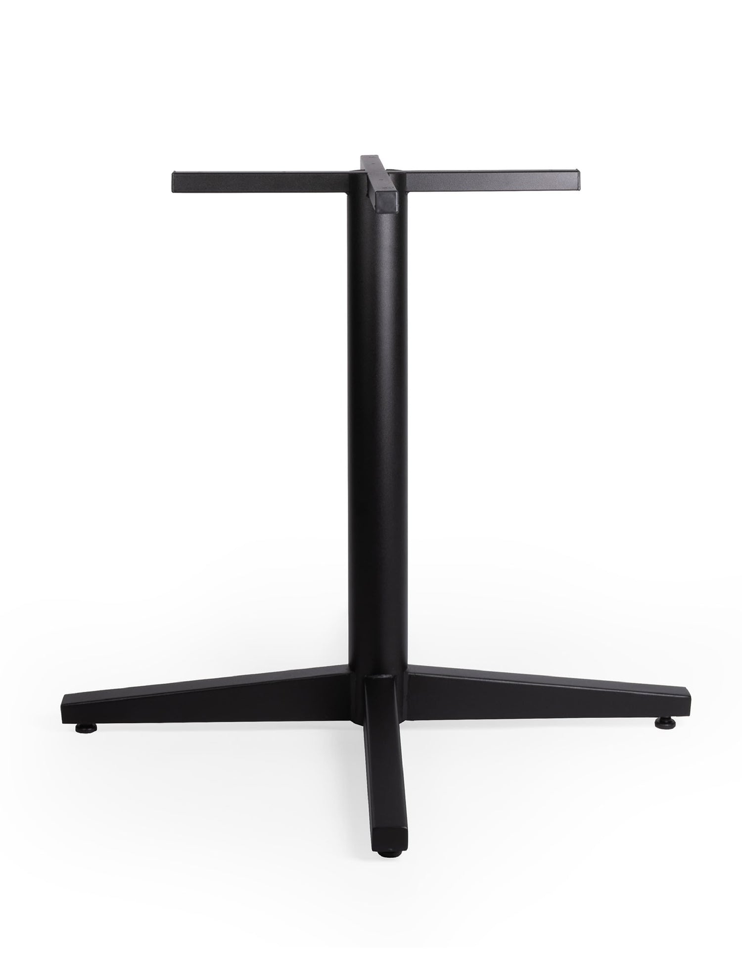 El Pedestal 300-BL es una base robusta y elegante en acero negro, diseñada para soportar mesas circulares de hasta 120 cm de diámetro. Excelente opción para espacios corporativos, cafeterías o áreas de descanso que requieren estabilidad y estilo moderno.