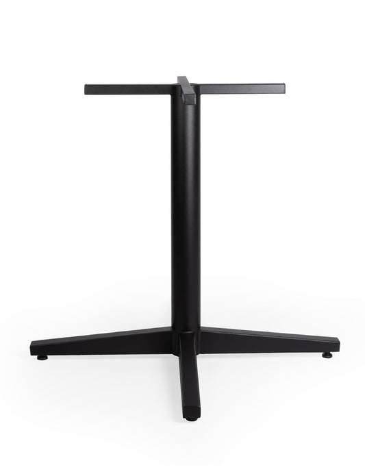 El Pedestal 300-BL es una base robusta y elegante en acero negro, diseñada para soportar mesas circulares de hasta 120 cm de diámetro. Excelente opción para espacios corporativos, cafeterías o áreas de descanso que requieren estabilidad y estilo moderno.