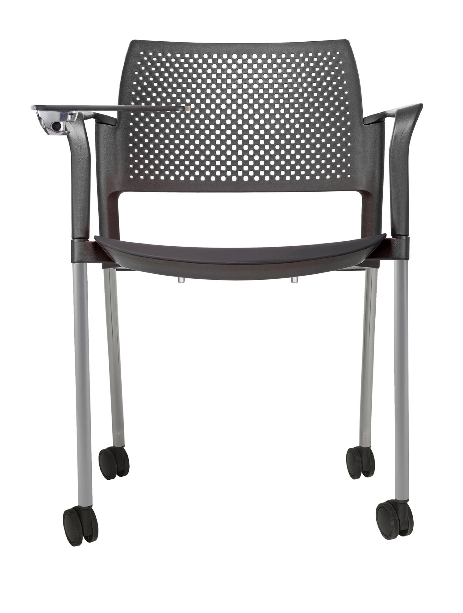 El pupitre escolar Kyos OHP‑324&nbsp;es un mesabanco escolar ergonómico y versátil, perfecto para aulas y centros de capacitación. Incluye paleta lateral abatible, rodajas dobles para movilidad y estructura resistente, brindando funcionalidad y confort educativo.