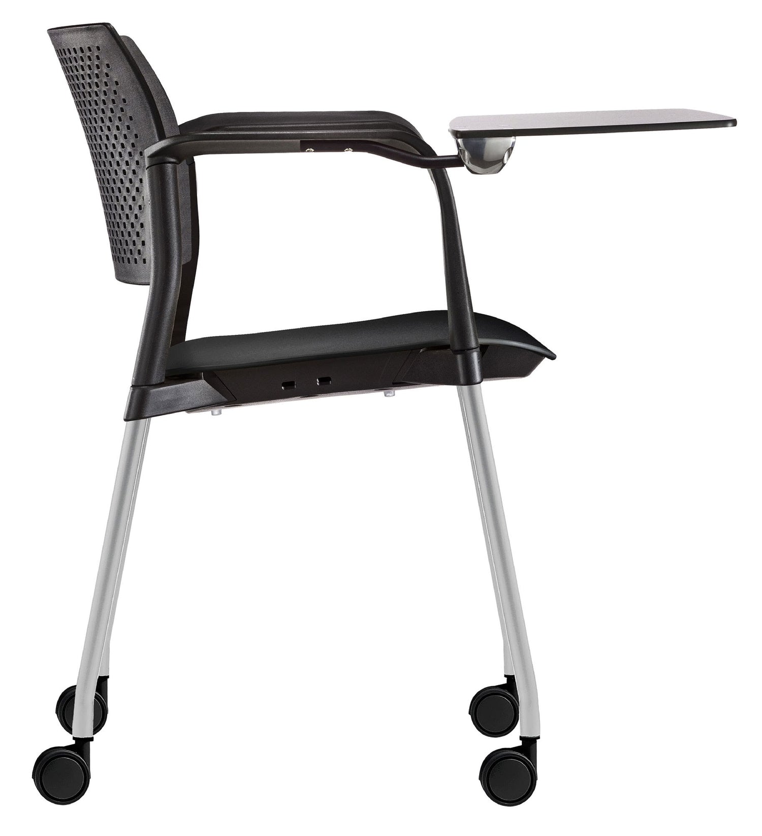 El pupitre escolar Kyos OHP‑324&nbsp;es un mesabanco escolar ergonómico y versátil, perfecto para aulas y centros de capacitación. Incluye paleta lateral abatible, rodajas dobles para movilidad y estructura resistente, brindando funcionalidad y confort educativo.