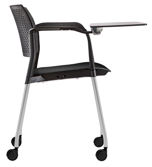El pupitre escolar Kyos OHP‑324&nbsp;es un mesabanco escolar ergonómico y versátil, perfecto para aulas y centros de capacitación. Incluye paleta lateral abatible, rodajas dobles para movilidad y estructura resistente, brindando funcionalidad y confort educativo.
