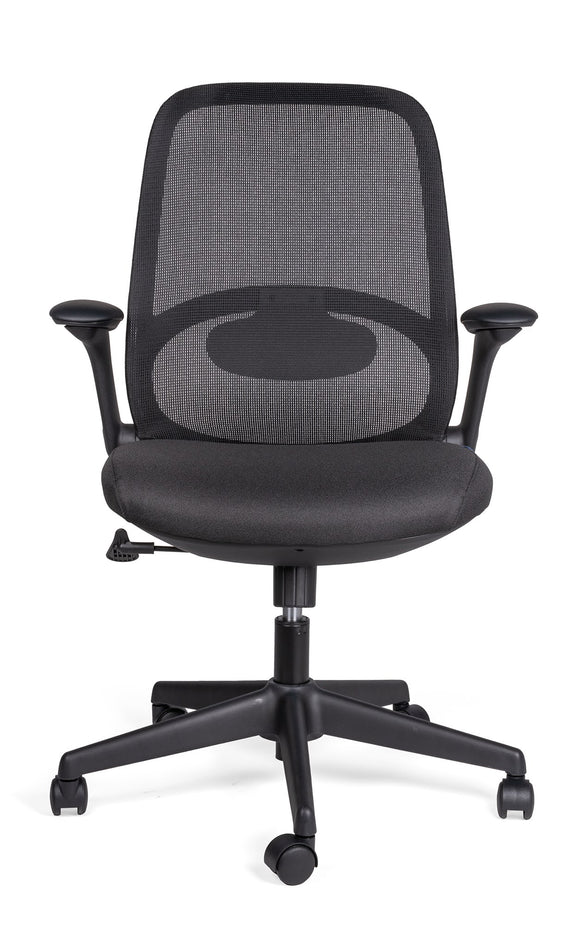 Silla Operativa ROLY OHE-403 negro | Aura Muebles de Oficina