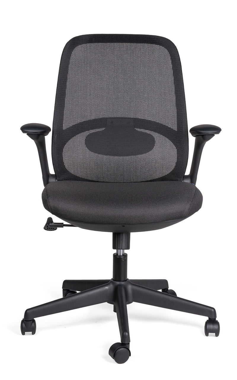 Silla Operativa ROLY OHE-403 negro | Aura Muebles de Oficina