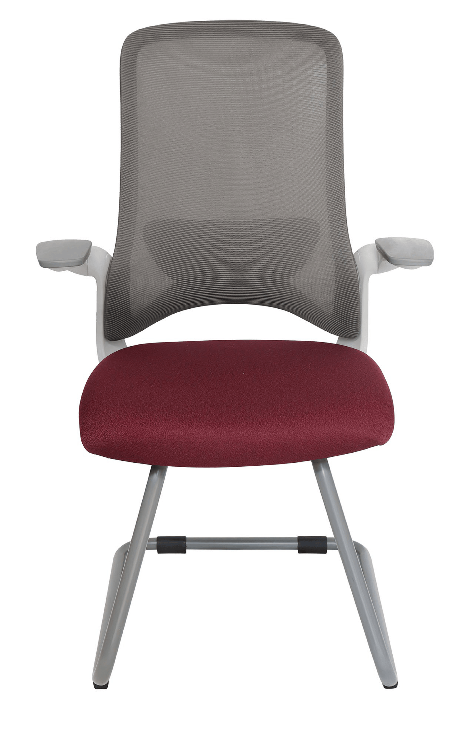 Silla de Visita Dolphin OHV-111 gris | Aura Muebles de Oficina