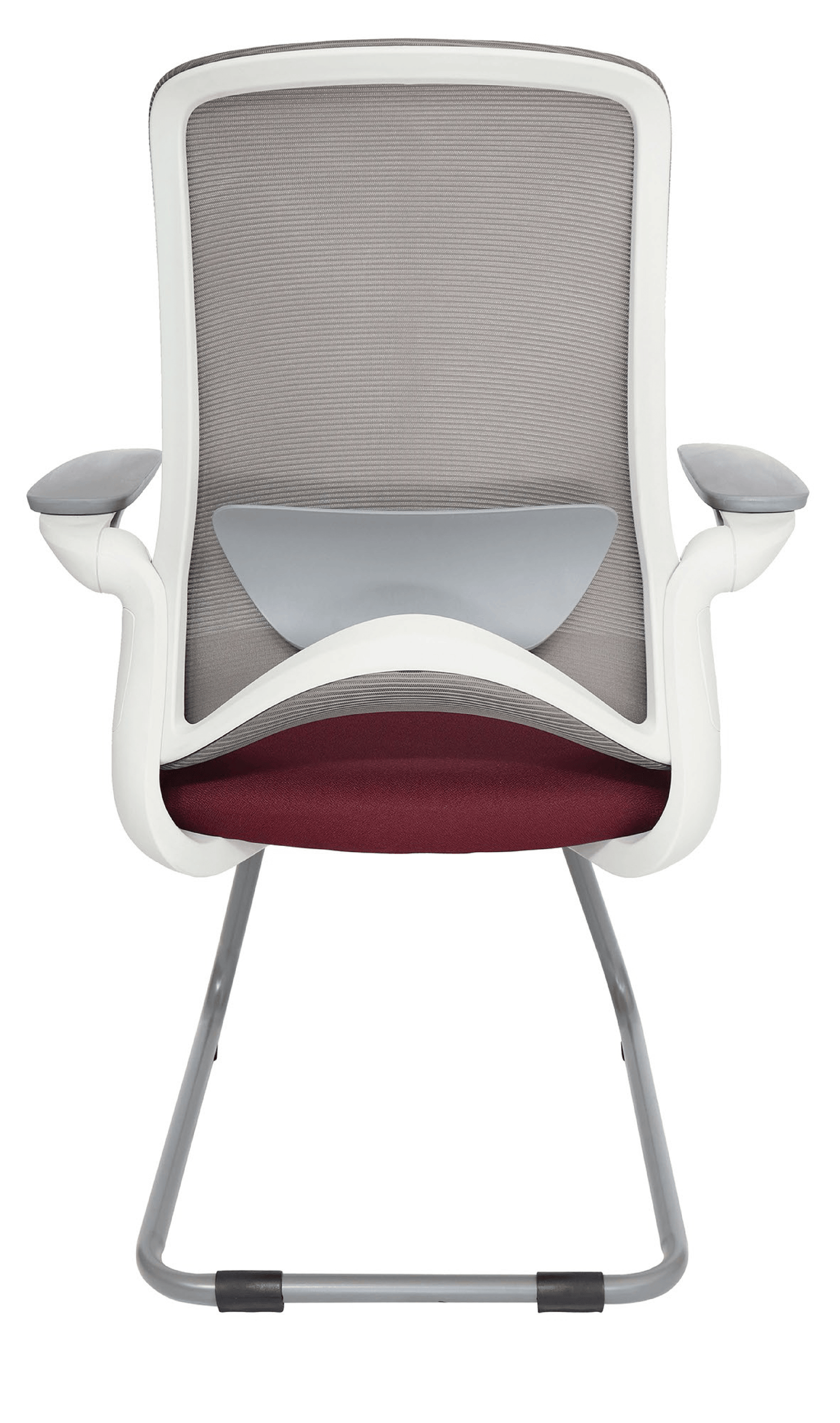 Silla de Visita Dolphin OHV-111 gris | Aura Muebles de Oficina