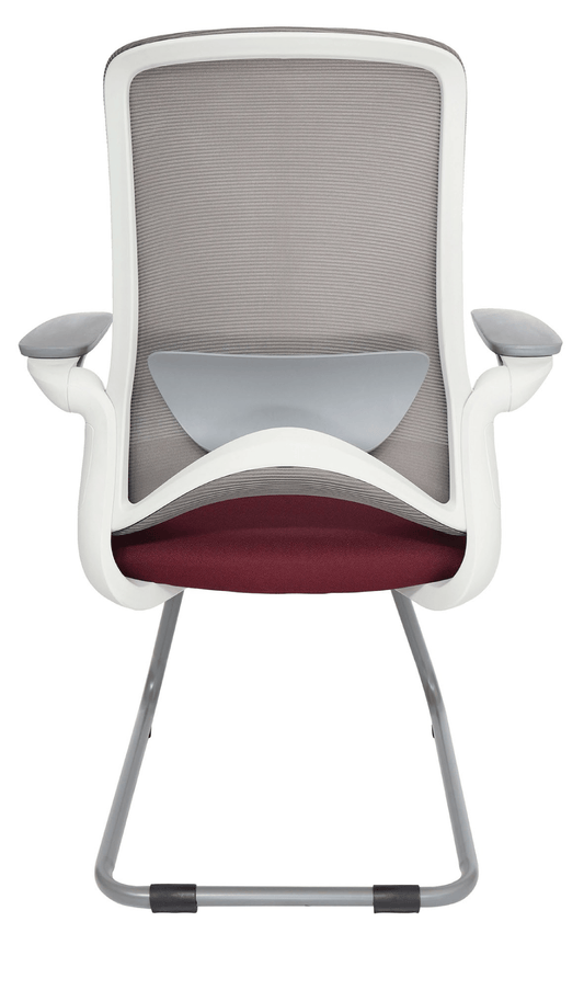 Silla de Visita Dolphin OHV-111 gris | Aura Muebles de Oficina