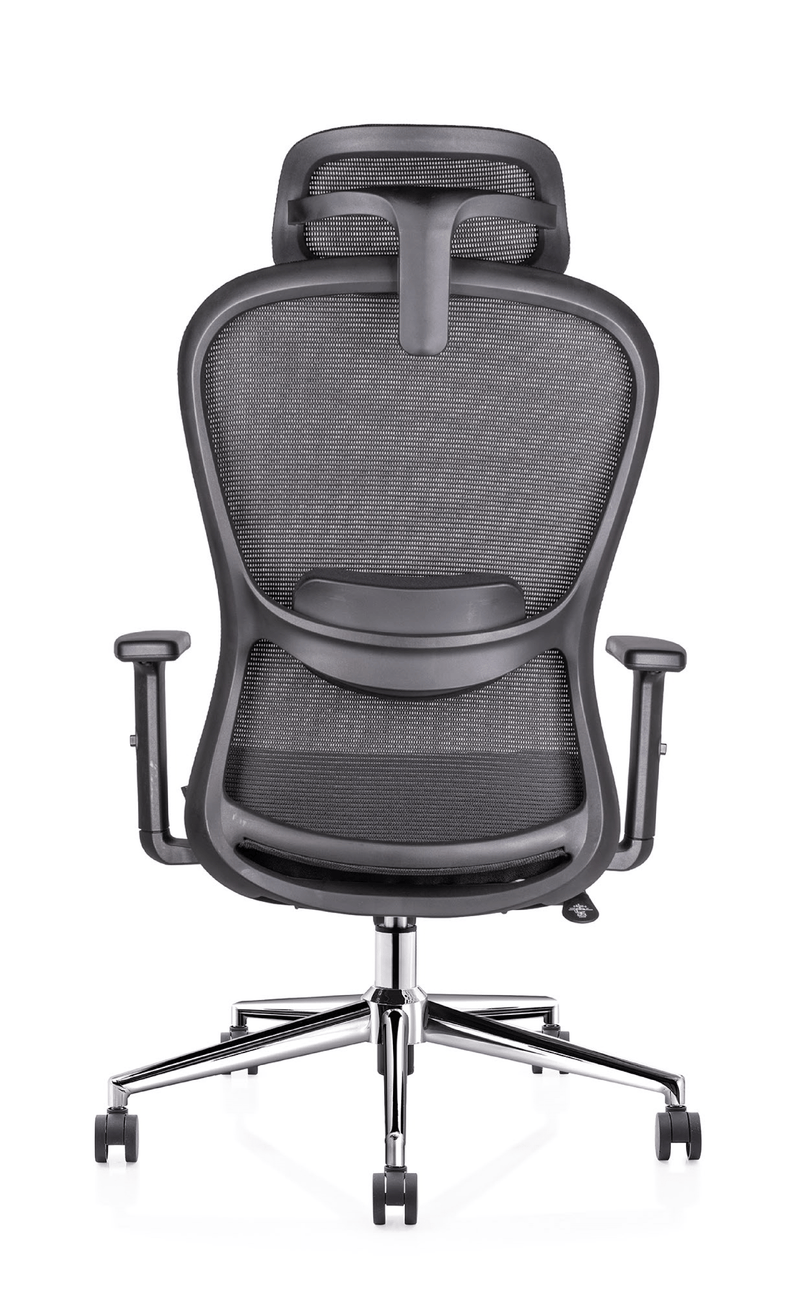 Sillas Ejecutivas Athelier OHE-905negro Aura Muebles de Oficina