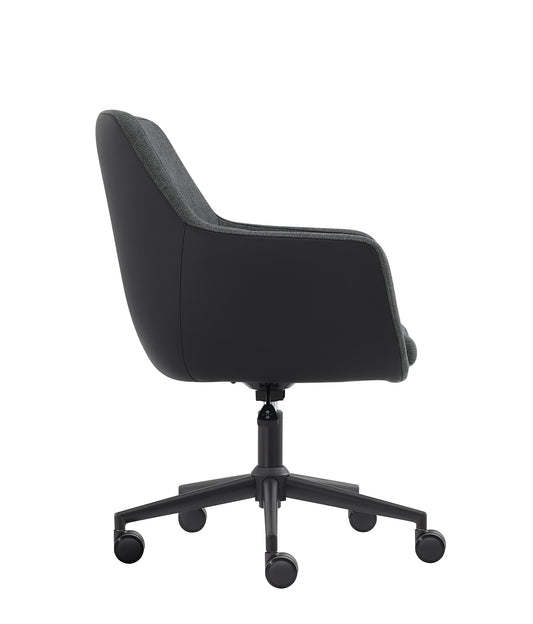 Sillón ejecutivo TRIPOLI OHE-2005 negro Lateral Aura Muebles