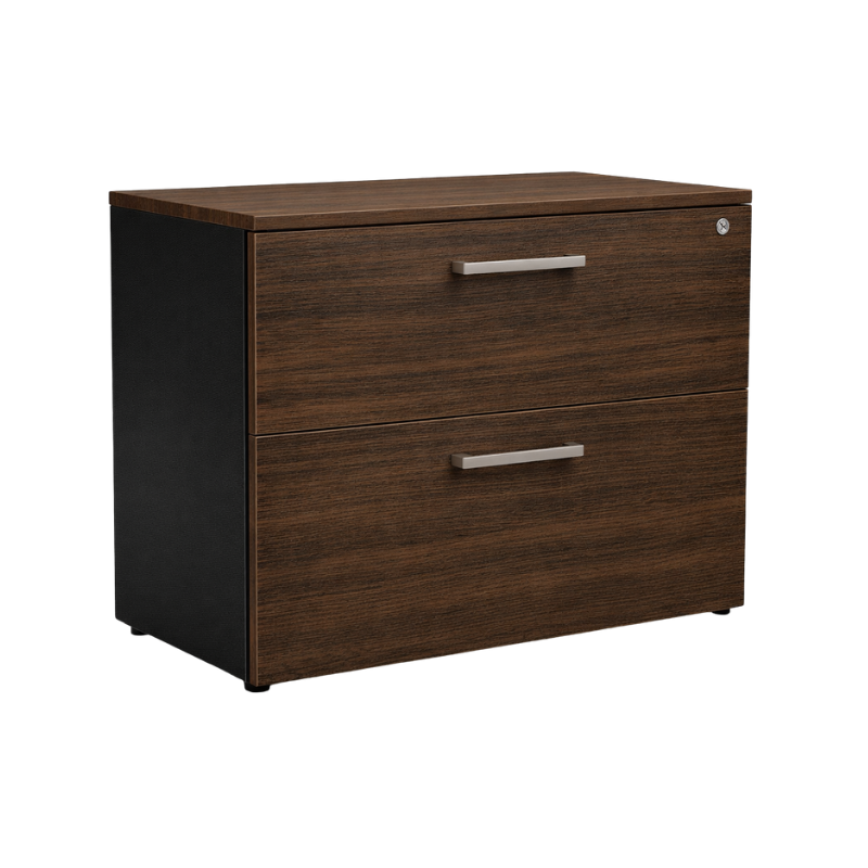 El archivero melamina horizontal de 2 gavetas modelo AH-2G de Aura Muebles es perfecto para mantener tus documentos organizados y seguros. Con su diseño duradero de melamina, podrás mantener tu oficina ordenada y libre de desorden. ¡Descubre más ahora!.