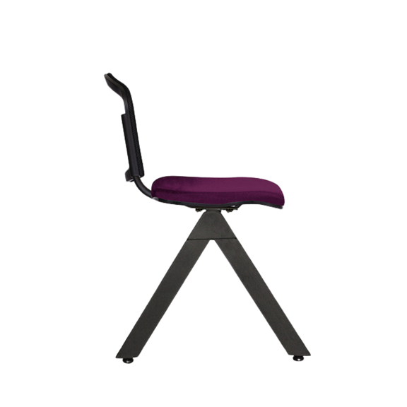 Banca de espera ELLITICONET Respaldo en malla de diseño ergonómico Asiento Hule espuma laminado flexible de alta densidad y alta resilencia Tapiz Respaldo de malla al color de su elección de nuestra colección Malla Furny Aura Muebles modelo OHR-2400-4P