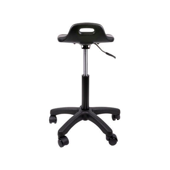Encuentra el banco para oficina perfecto en Aura Muebles. El banco alto industrial modelo HEAVY DUTY LINE OHI-49 ofrece resistencia y durabilidad, y su diseño ergonómico brinda comodidad.