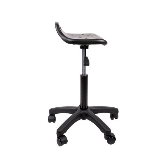 Encuentra el banco para oficina perfecto en Aura Muebles. El banco alto industrial modelo HEAVY DUTY LINE OHI-49 ofrece resistencia y durabilidad, y su diseño ergonómico brinda comodidad.