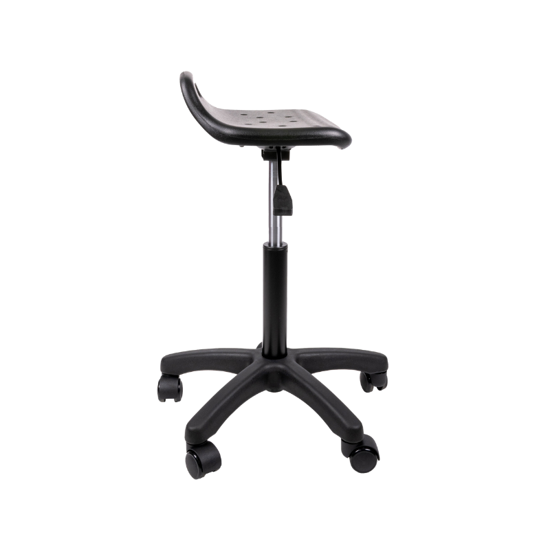 Encuentra el banco para oficina perfecto en Aura Muebles. El banco alto industrial modelo HEAVY DUTY LINE OHI-49 ofrece resistencia y durabilidad, y su diseño ergonómico brinda comodidad.