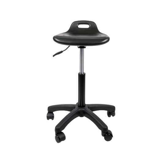 Encuentra el banco para oficina perfecto en Aura Muebles. El banco alto industrial modelo HEAVY DUTY LINE OHI-49 ofrece resistencia y durabilidad, y su diseño ergonómico brinda comodidad.