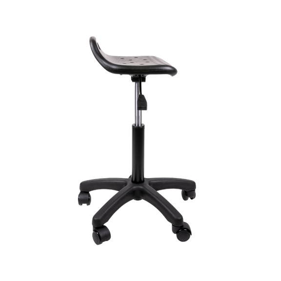 Encuentra el banco para oficina perfecto en Aura Muebles. El banco alto industrial modelo HEAVY DUTY LINE OHI-49 con aro cromado ofrece resistencia y durabilidad, y su diseño ergonómico brinda comodidad.