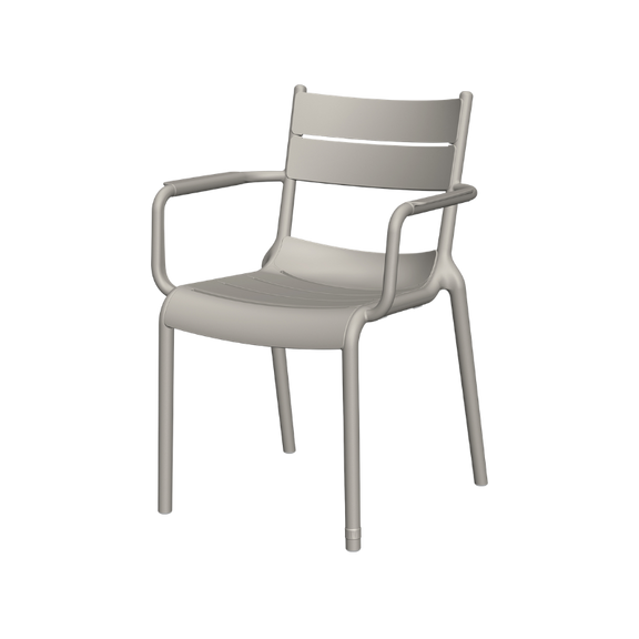 Banco Alto Modelo NAPLES OHV-7220A lateral Aura Muebles