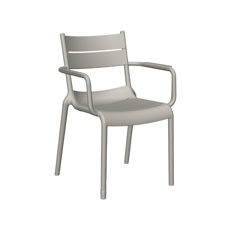 Banco Alto Modelo NAPLES OHV-7220A lateral Aura Muebles