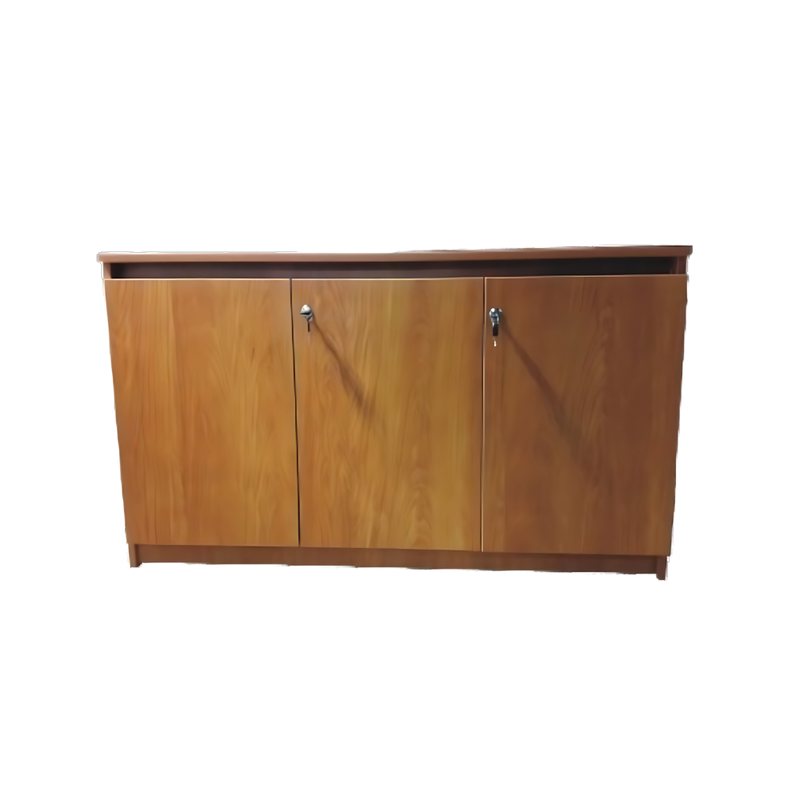 Credenza con puertas cubierta un entrepaño y chapa de seguridad Aura Muebles modelo ODISEA