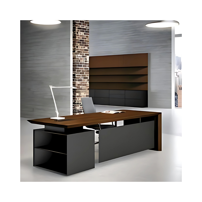 Encuentra el escritorio ejecutivo perfecto para tu oficina en Aura Muebles. El modelo OHIO EEJ22 cuenta con un diseño elegante y moderno, amplio espacio de trabajo y cajones para almacenamiento. Aumente su eficiencia y productividad con este escritorio de calidad superior.