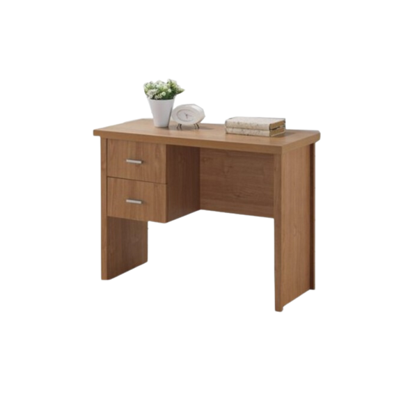 Escritorio secretarial fabricado en melamina doble cara de 28mm con cantos PVC termo fusionados Aura Muebles modelo ESEC12