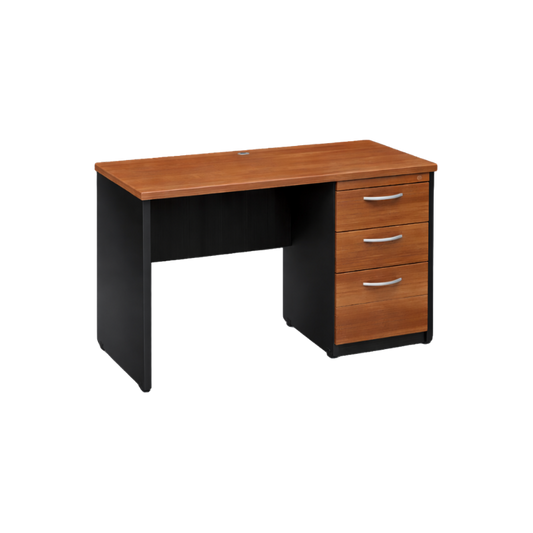 Descubre el escritorio metálico modelo ESEC29 de Aura Muebles. Diseñado para maximizar tu productividad, este escritorio moderno y funcional ofrece amplio espacio de trabajo y almacenamiento organizado. 