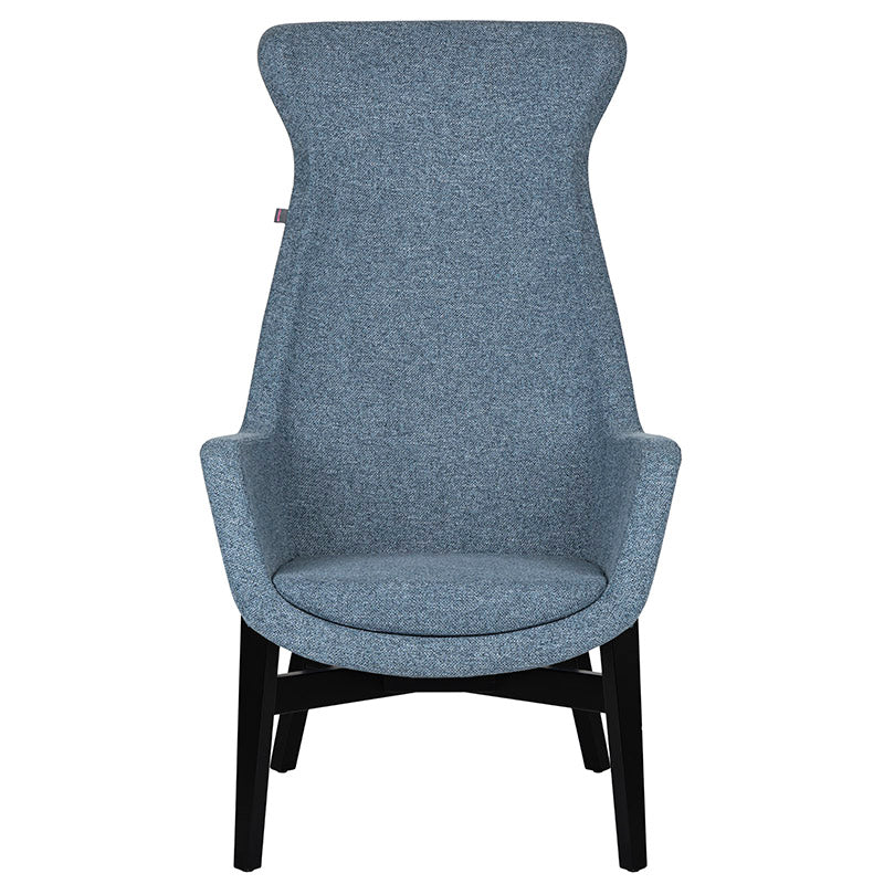 Sillón de Visita modelo Kinzika L de Aura Muebles de frente