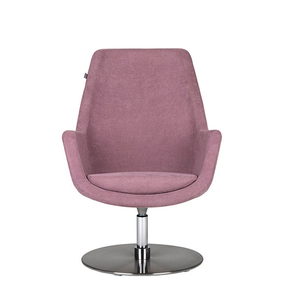 Sillon de Visita modelo Kinzika M de Aura Muebles, diseñado para brindar comodidad y estilo de frente