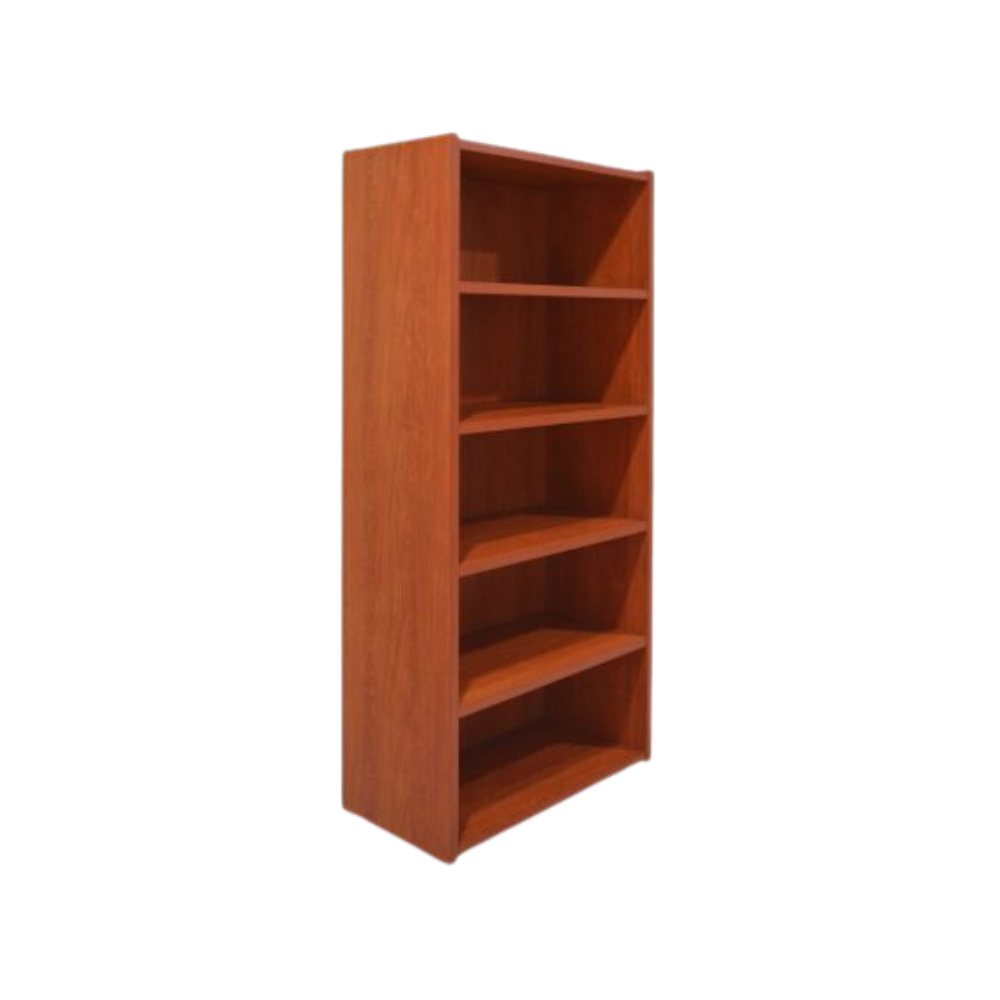 Libreros modernos de piso fabricado en melamina de 28 y 16 mm Aura Muebles modelo EDLB-1805H