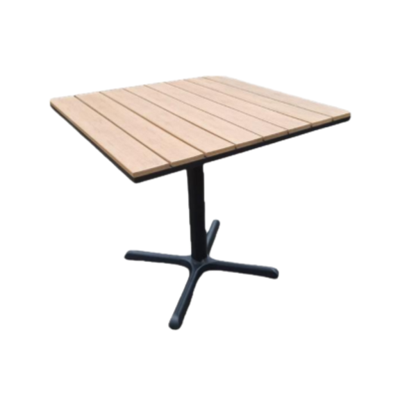 Mesa Dining Río 80x80 para exterior