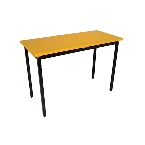 La mesa escolar ME-003 de Aura Muebles es perfecta para estudiantes de todas las edades. Con un cubierto de polipropileno resistente, ofrece durabilidad y facilidad de limpieza. 