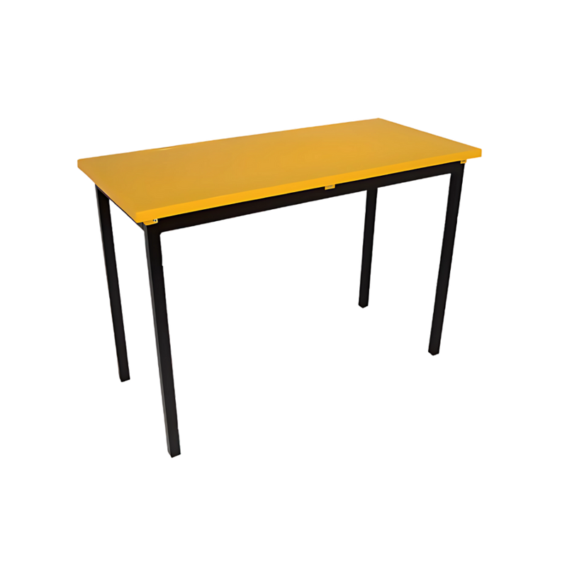 La mesa escolar ME-003 de Aura Muebles es perfecta para estudiantes de todas las edades. Con un cubierto de polipropileno resistente, ofrece durabilidad y facilidad de limpieza. 