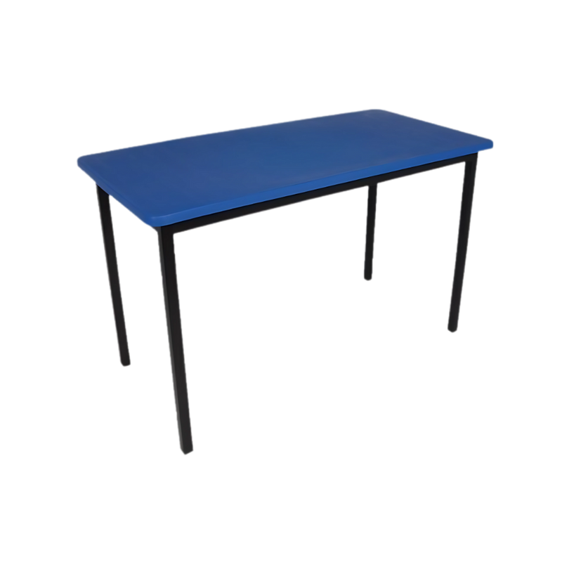 Encuentra la mesa escolar perfecta para maestros en Aura Muebles. Con medidas de 120x60x75 modelo MM-003 y una resistente cubierta de polipropileno, esta mesa brinda comodidad y eficiencia para la enseñanza y el trabajo del maestro