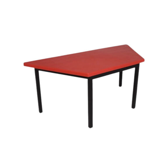 Descubra la mesa escolar trapezoidal para niños de Aura Muebles, duradera y ergonómica. Diseñada para la comodidad y la concentración, esta mesa escolar garantiza un desarrollo saludable para sus pequeños.