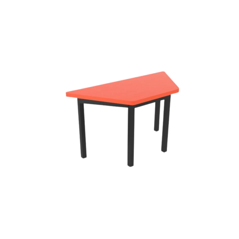 Descubra nuestra mesa escolar infantil trapezoidal de Aura Muebles TIC-003, perfecto para el aprendizaje y las actividades creativas. La mesa escolar fabricada con materiales duraderos para el uso diario en el aula. Garantiza una postura cómoda y ergonómica para los alumnos.