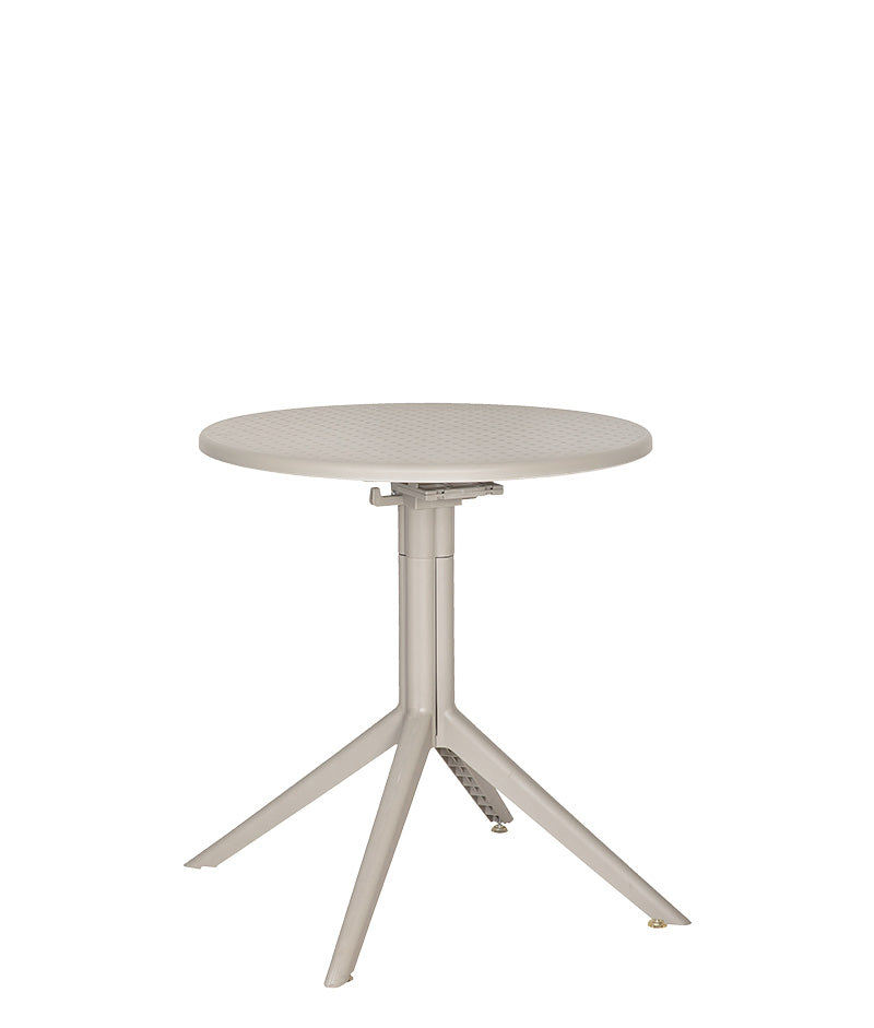 mesa redonda para exterior modelo ar-403b color arena