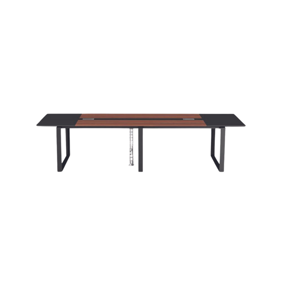 Mesas para sala de juntas Estructura metálica 2"x2" CAL 18 Cubierta tablero laminado 28 mm Aura Muebles MEJ06