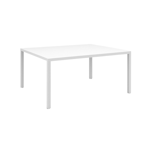 Mesa sala juntas Cubierta tablero laminado 28 mm Embutidos en estructura metálica Aura Muebles MEJ13