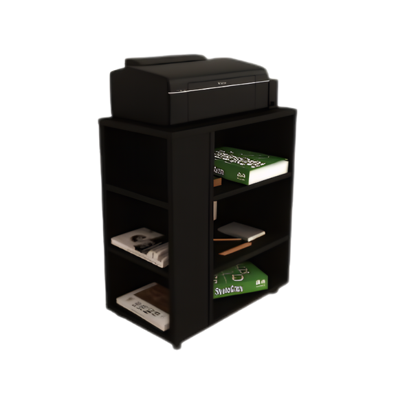 Mueble para impresora de 3 niveles
