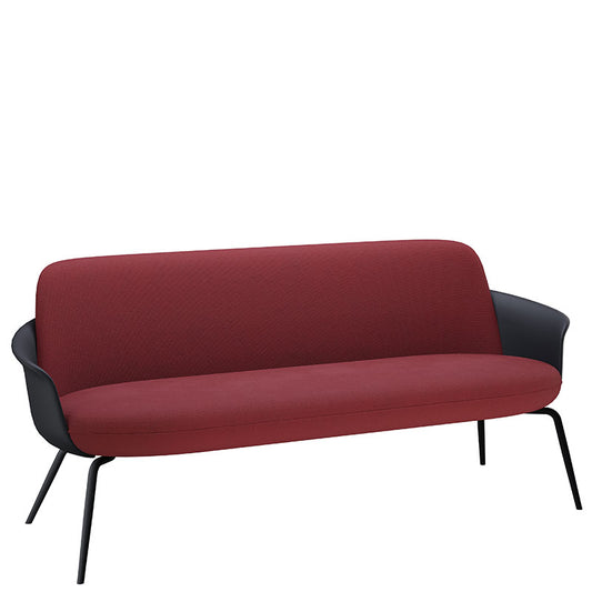 Sillón ejecutivo de 2 plazas modelo Nexus de Aura Muebles de lado