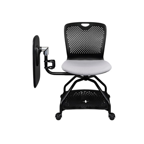 Descubra el elegante y versátil escritorio Pupitre escolar 360° en negro de Aura Muebles. Maximice la eficiencia de su espacio y consiga una postura ergonómica con este elegante escritorio.