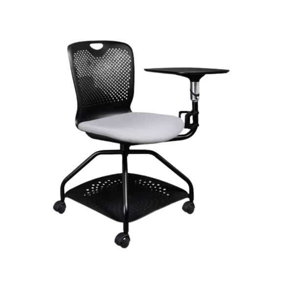 Descubra el elegante y versátil escritorio Pupitre escolar 360° en negro de Aura Muebles. Maximice la eficiencia de su espacio y consiga una postura ergonómica con este elegante escritorio.