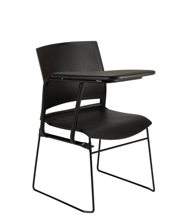 Vista frontal del pupitre escolar modelo A-600 NP