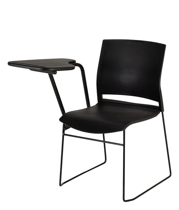 Pupitre escolar A-600 NP con paleta desmontable en color negro