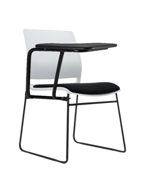 Pupitre escolar A-600 NPT con asiento tapizado y paleta desmontable