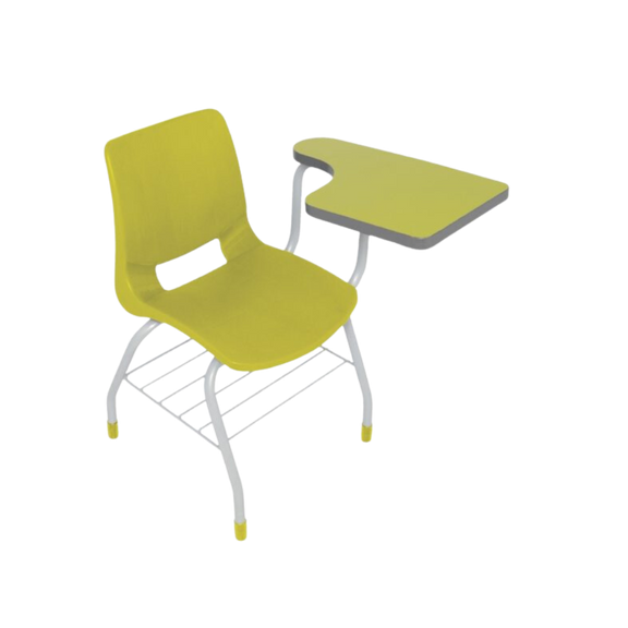 Pupitre Escolar bold pintado con paleta de mdf con laminado de plástico PB-357. Resistente, duradero y perfecto para el uso diario en el aula. Facilita la escritura y el aprendizaje de los estudiantes. ¡Conócelo ahora en Aura Muebles en Guadalajara!