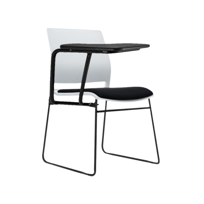 Pupitre escolar A-600 NPT con asiento tapizado, paleta desmontable y diseño ergonómico ideal para aulas modernas. Cómodo, durable y personalizable.