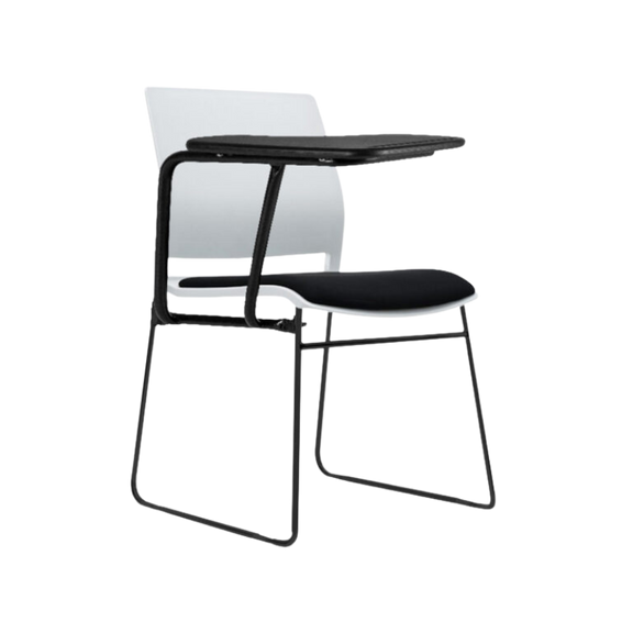 Pupitre escolar A-600 NPT con asiento tapizado, paleta desmontable y diseño ergonómico ideal para aulas modernas. Cómodo, durable y personalizable.