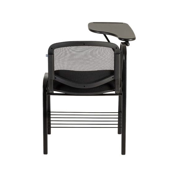 Pupitre escolar PL-120 PP con respaldo de malla, asiento tapizado y paleta en plasticos. Comodidad y durabilidad ideales para aulas modernas..