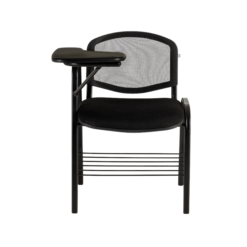 Pupitre escolar PL-120 PP con respaldo de malla, asiento tapizado y paleta en plasticos. Comodidad y durabilidad ideales para aulas modernas..